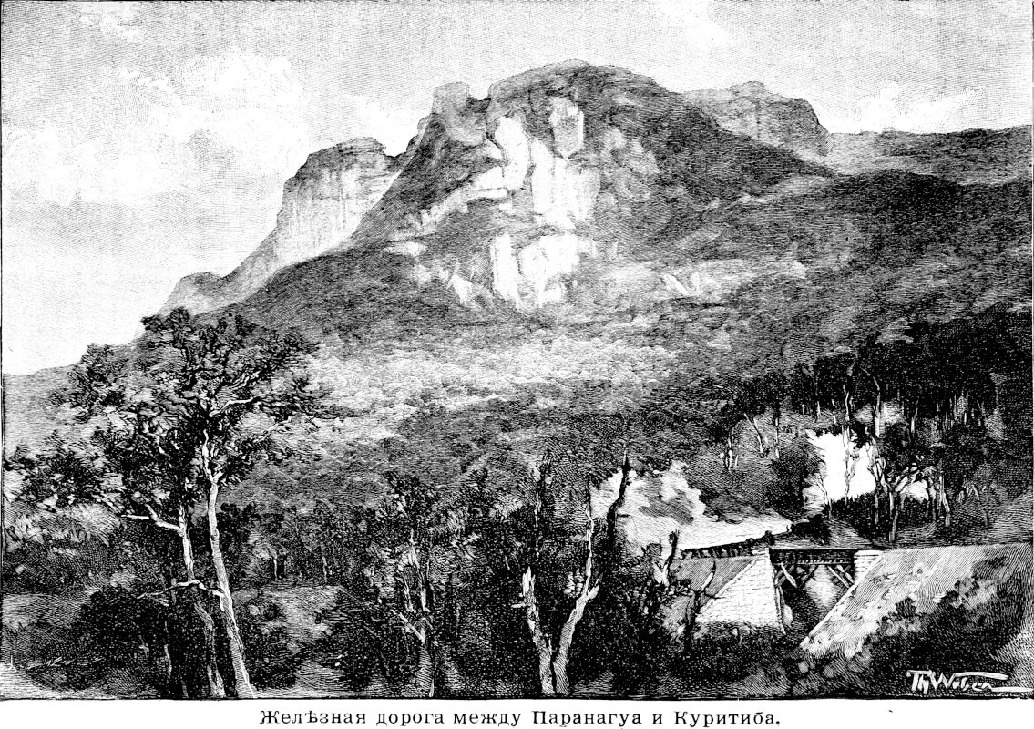 245 Железная дорога между Паранагуа и Куритиба